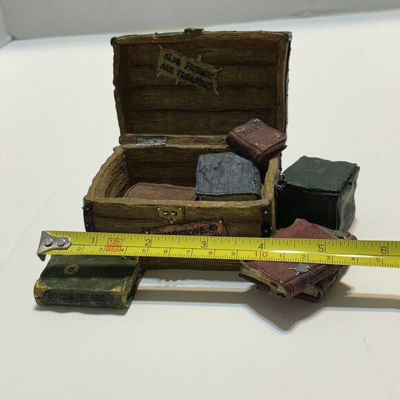 Boyds Bears Anniversary Collector's Edition Bailey's Ol' Trunk Figurines 2002 - Picture 12 of 12